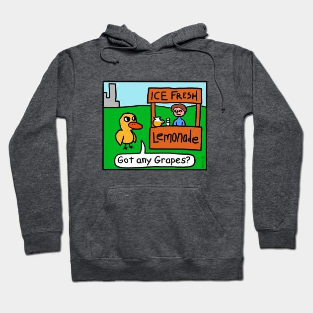 Got any grapes? Hoodie by Sketchy